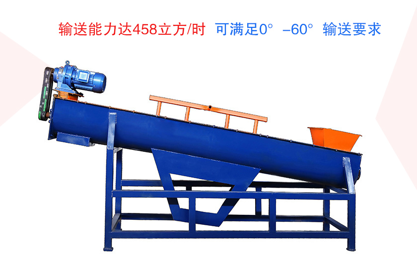 斜式螺旋送料機優(yōu)勢